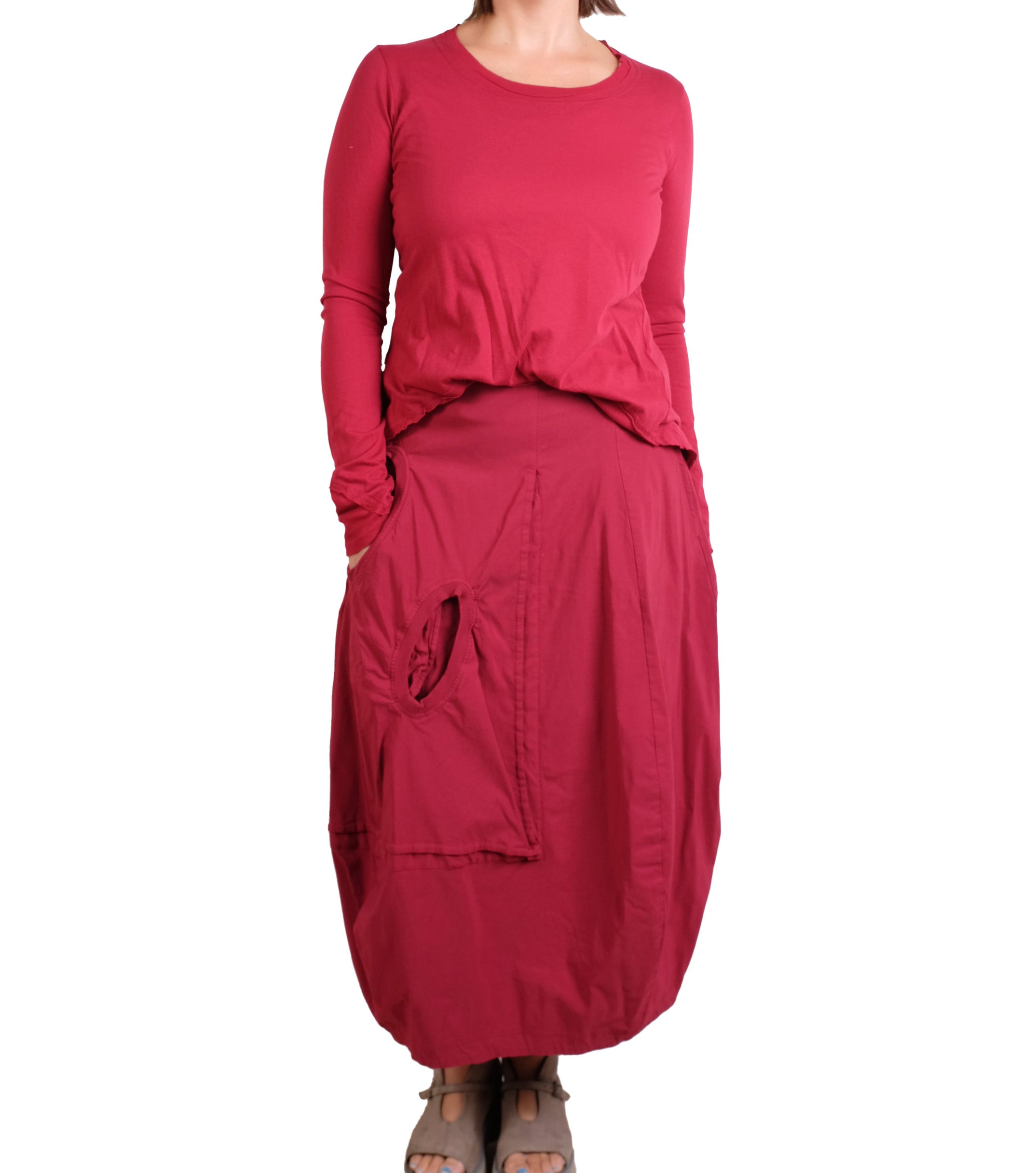 Rundholz Black Label Skirt in Lava