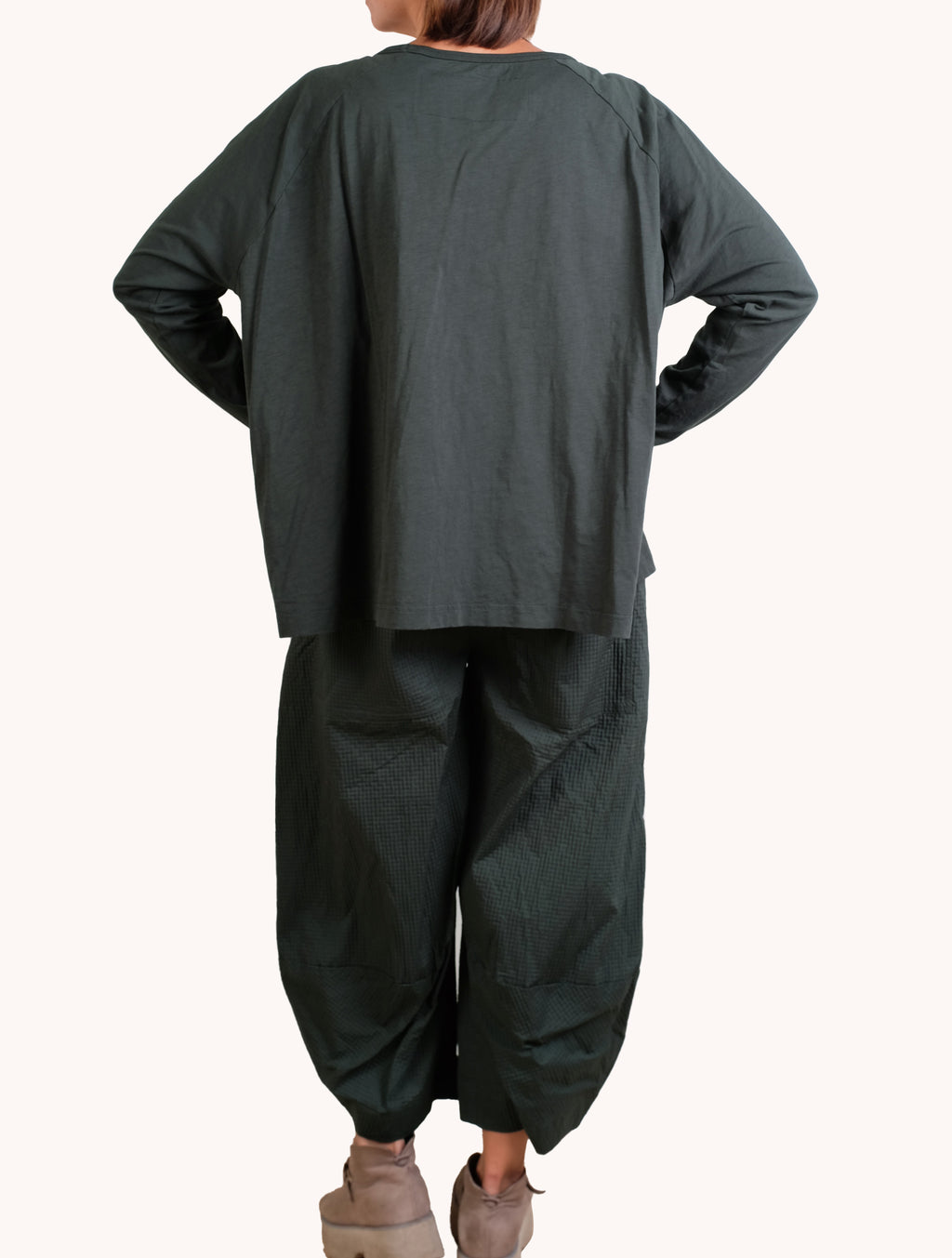 Rundholz Black Label Oversized Tee in Forest