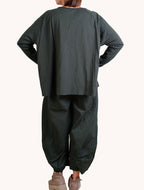 Rundholz Black Label Oversized Tee in Forest