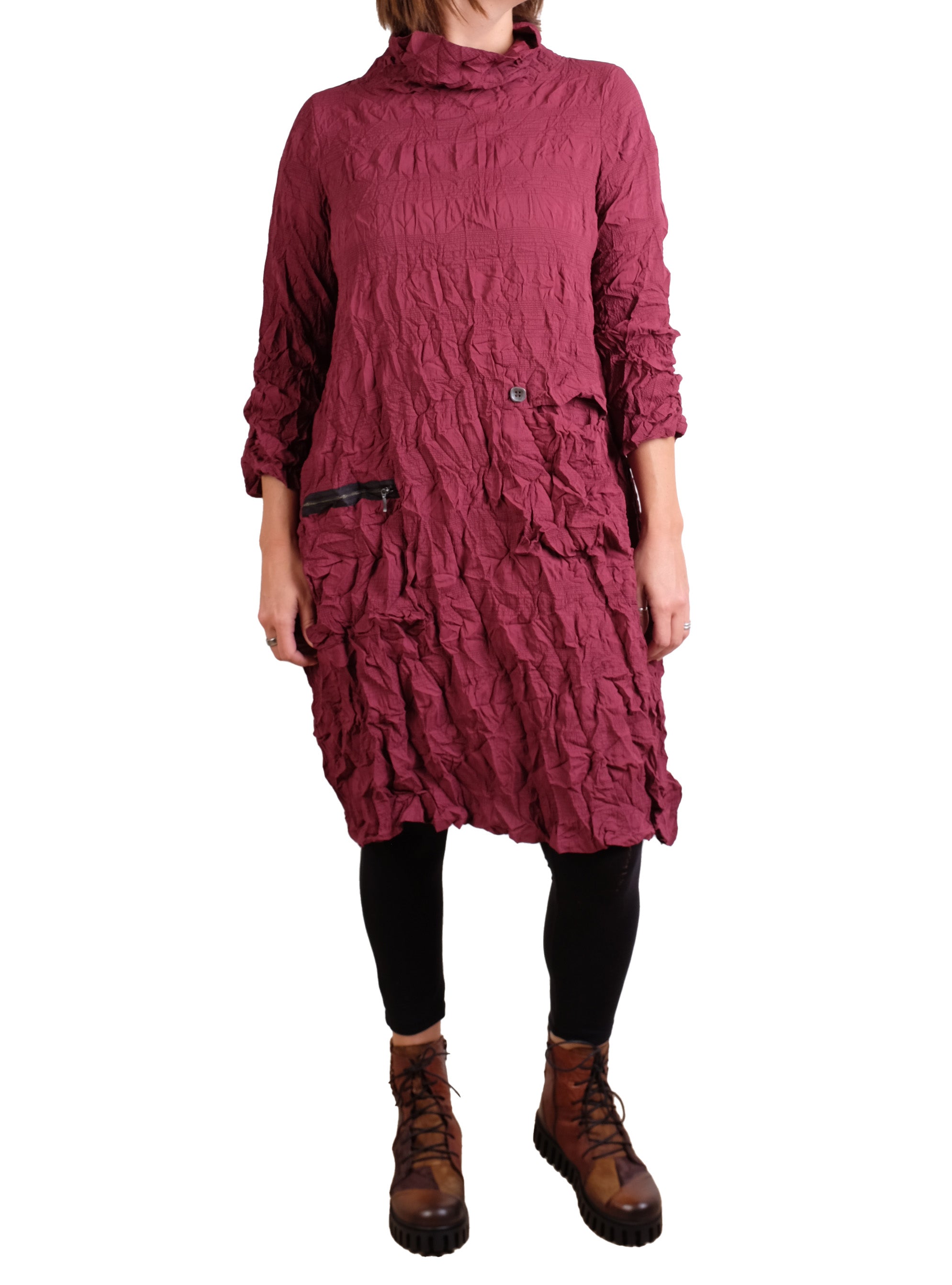 Chalet Savannah Dress in Rhubarb