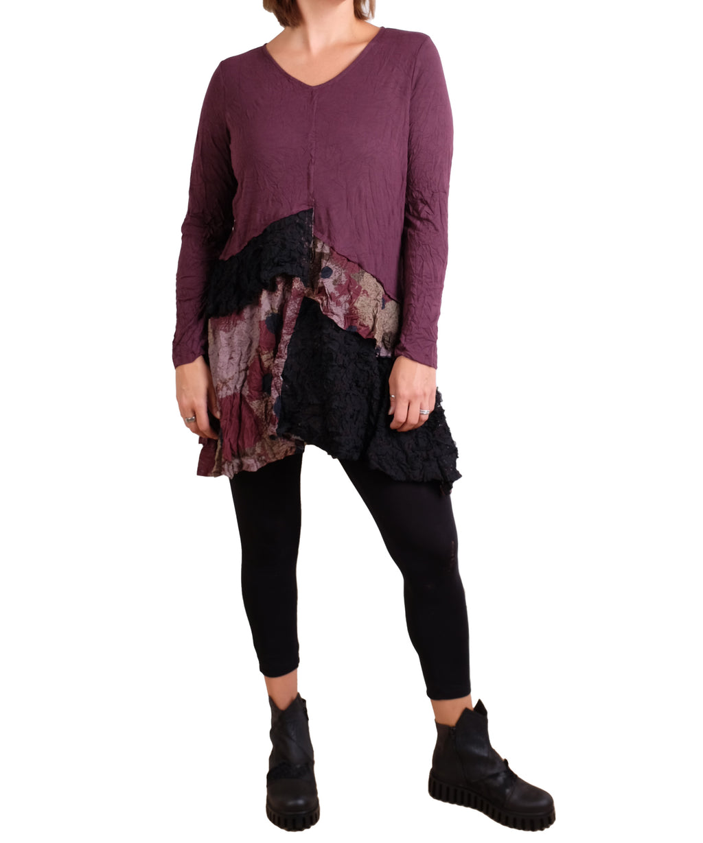 Chalet Jerry Tunic in Rouge