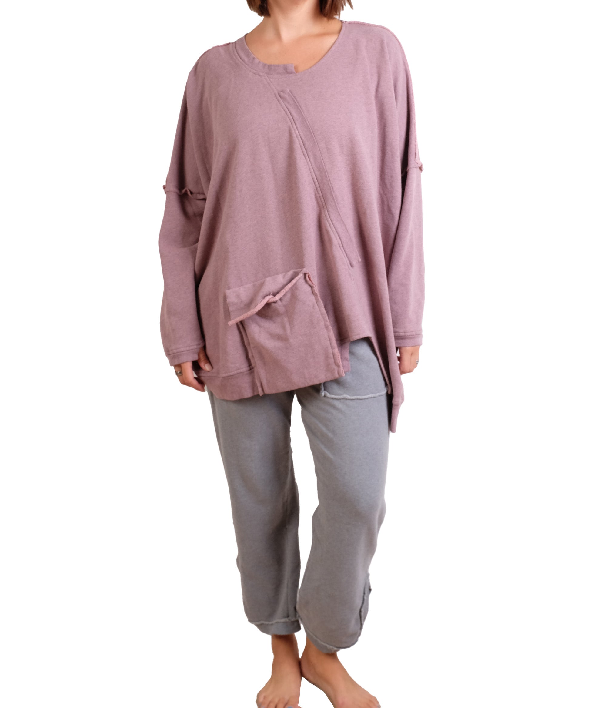 Bodil Diagonal Top (Two Color Options)