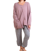 Bodil Diagonal Top (Two Color Options)