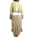 Bodil Skirt in Lichen Heather