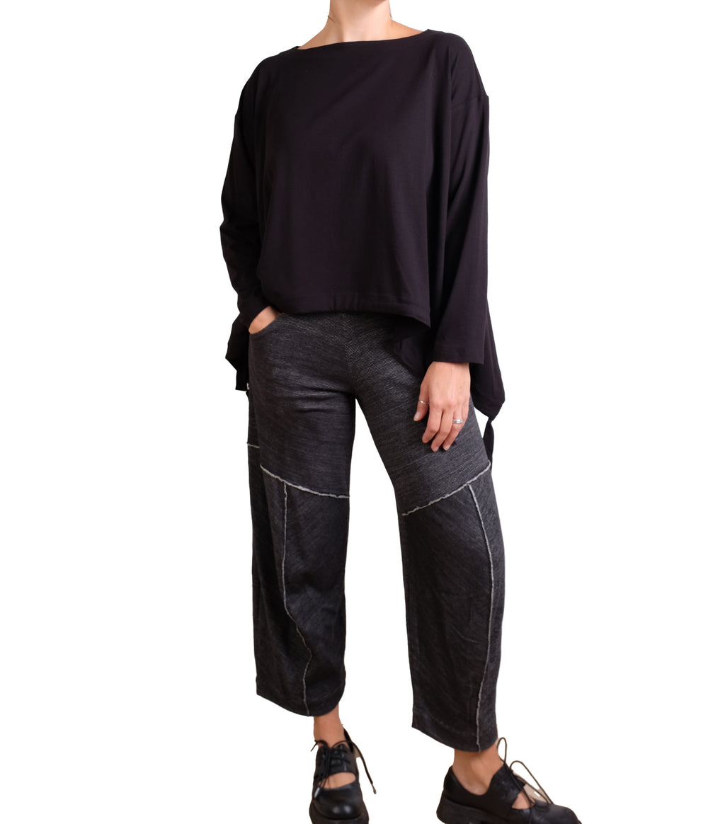 MXM Gray Heather Double Face Pants