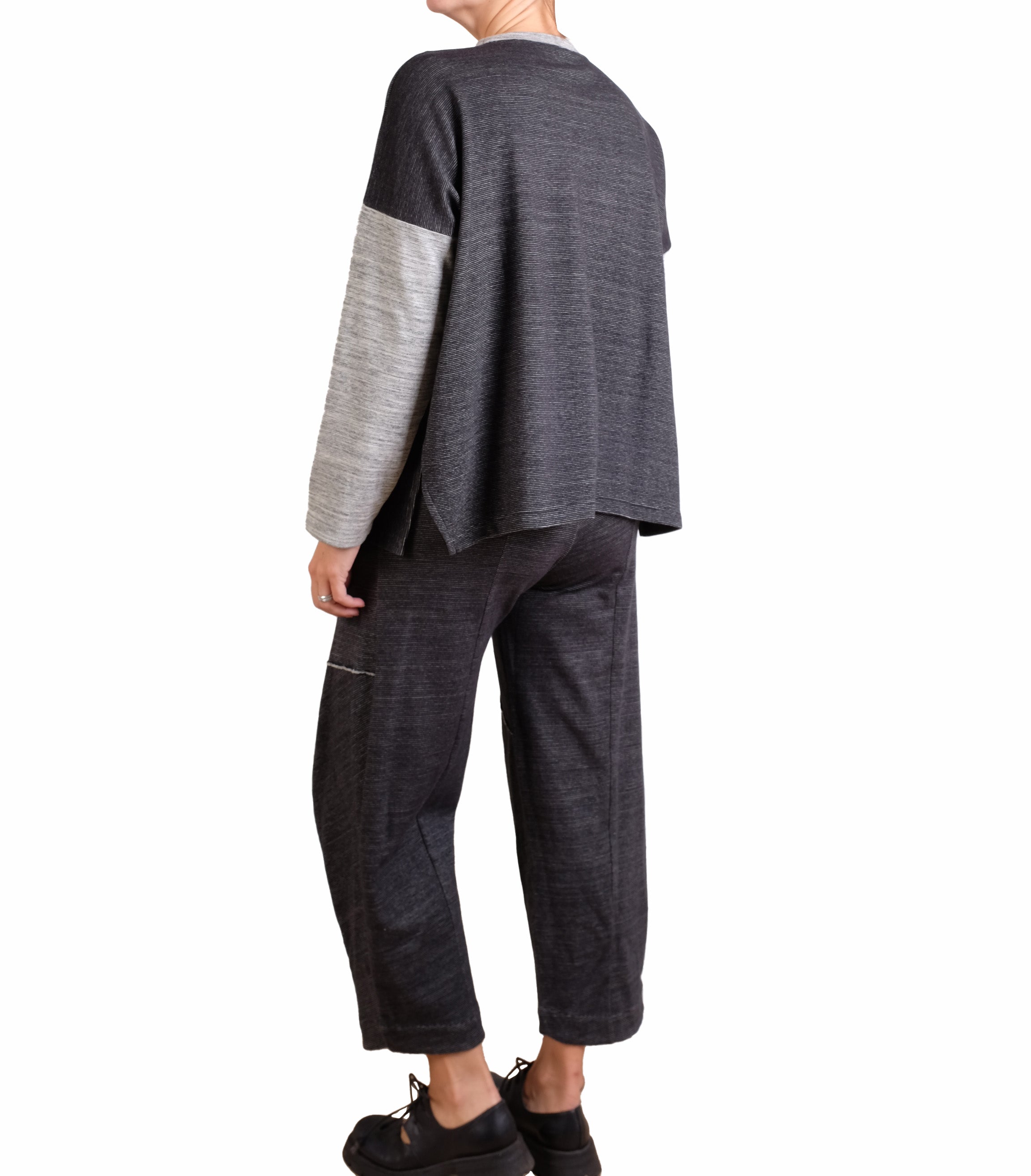 MXM Gray Heather Double Face Sweatshirt