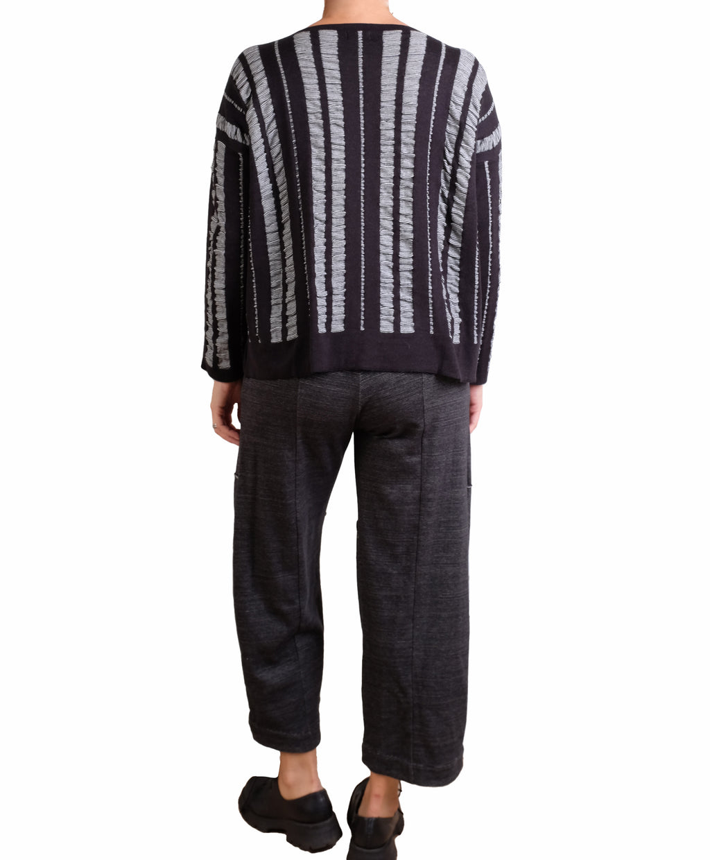 MXM Gray Heather Double Face Pants