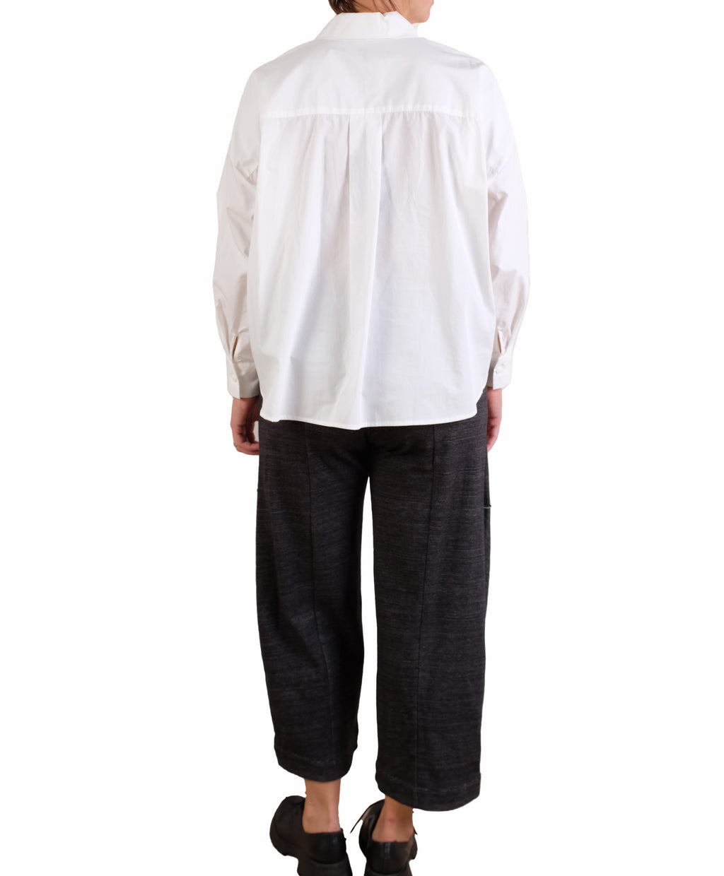 Haako White Pleated Blouse