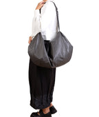 Haako Smoky Brown Faux Leather Bag