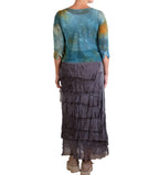 Robin Kaplan Teal/Orange Mesh Cardigan