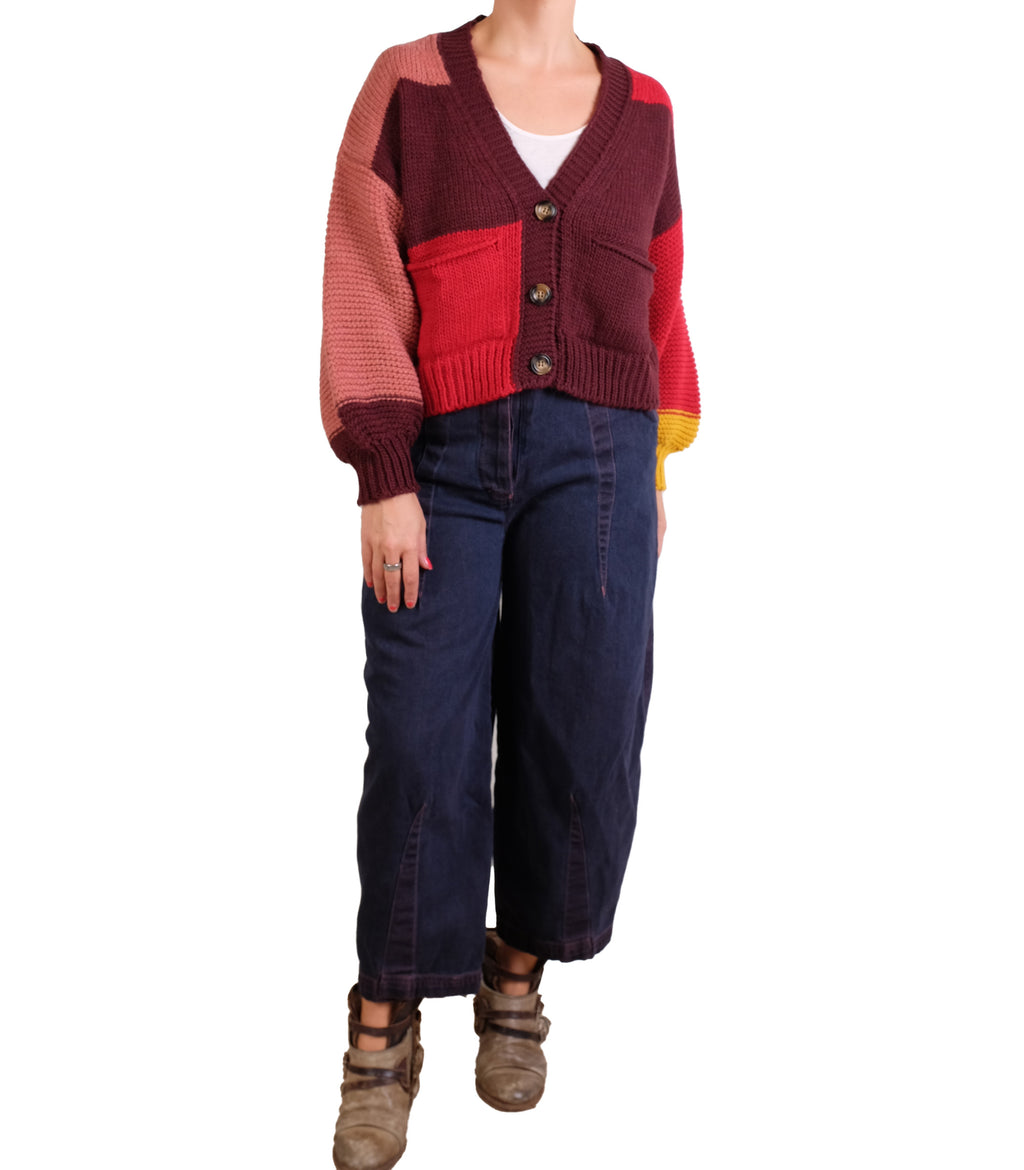 Rundholz Black Label Barrel Jeans in Cry Cloud Denim