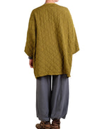 Cutloose One Size Zip Jacket in Pea