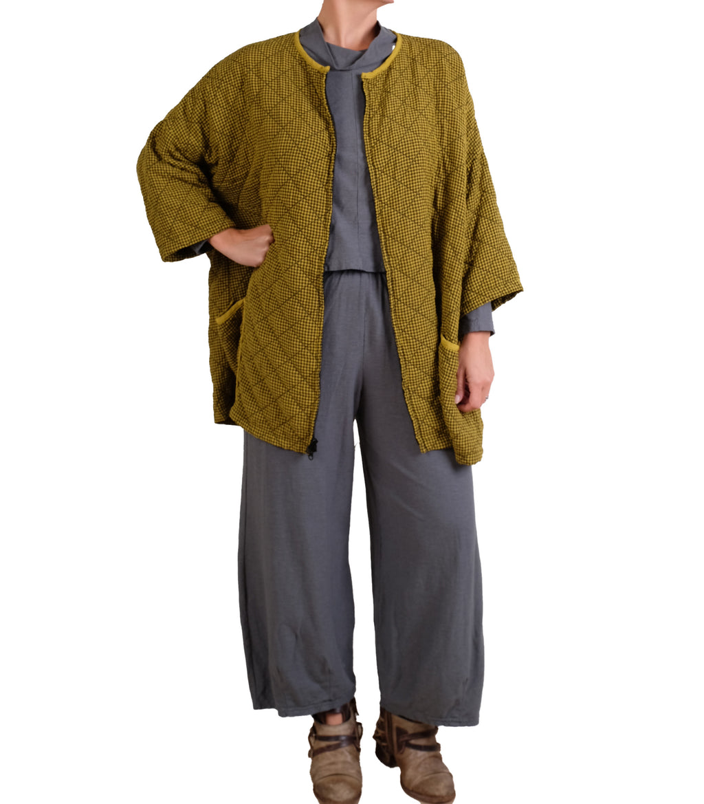 Cutloose One Size Zip Jacket in Pea