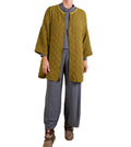 Cutloose One Size Zip Jacket in Pea