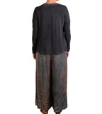 Sanctamuerte Tie Dye Silky Wide Leg Pant
