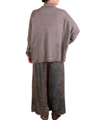 Sanctamuerte Topaz Brown Wool Sweater