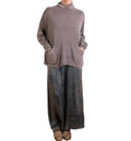 Sanctamuerte Topaz Brown Wool Sweater