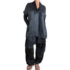 Sanctamuerte Ink Silky Scarf Neck Tunic