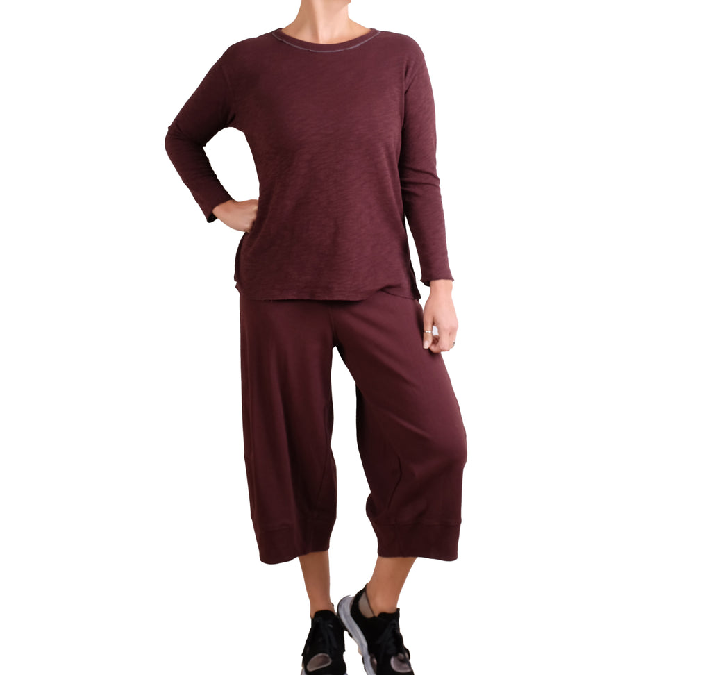 Gerties Darted Front Seam Pant in Chicory