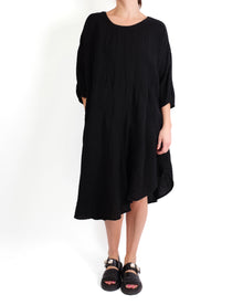  Gerties Patch Dress in Black