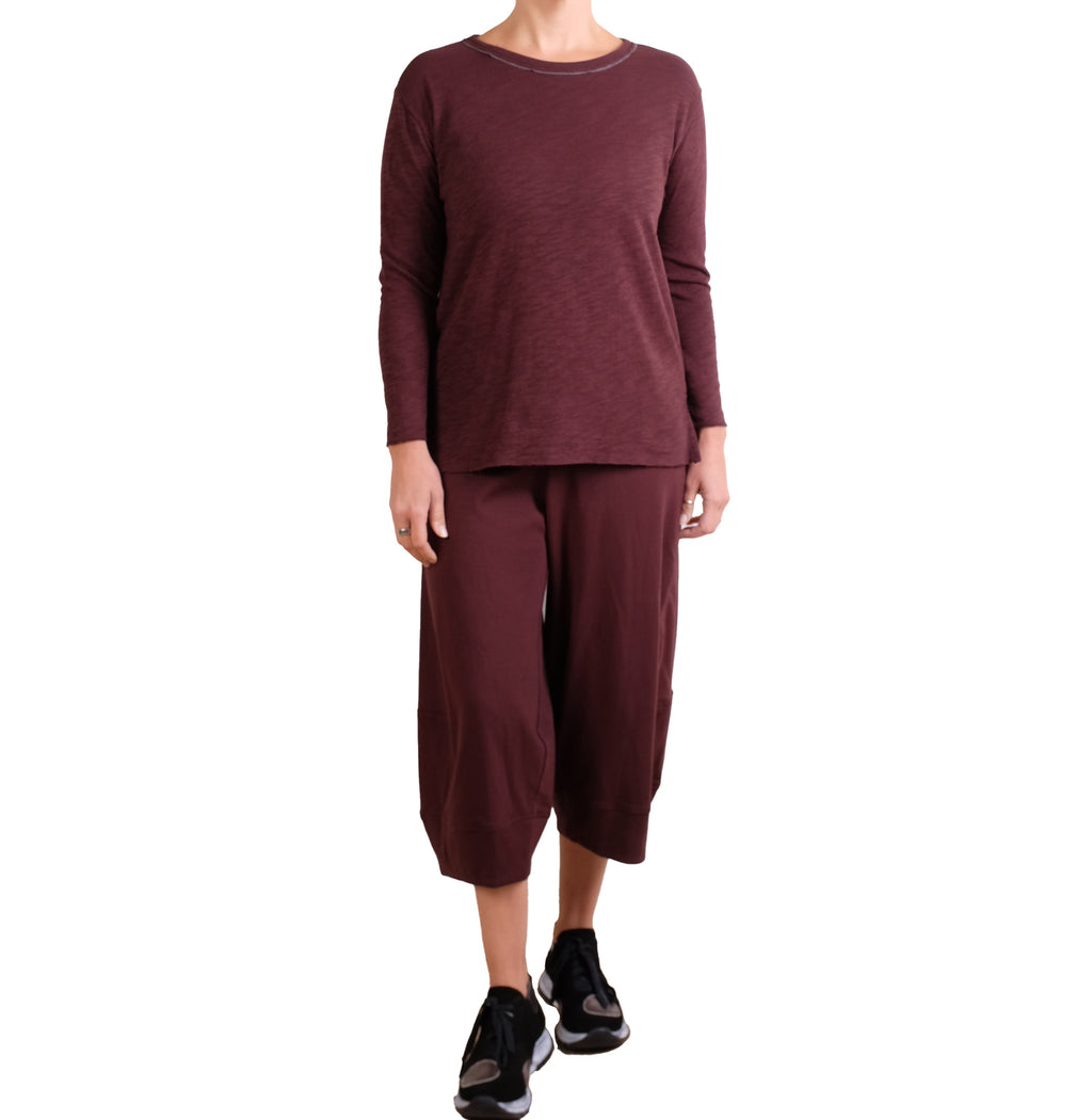 Gerties Darted Front Seam Pant in Chicory