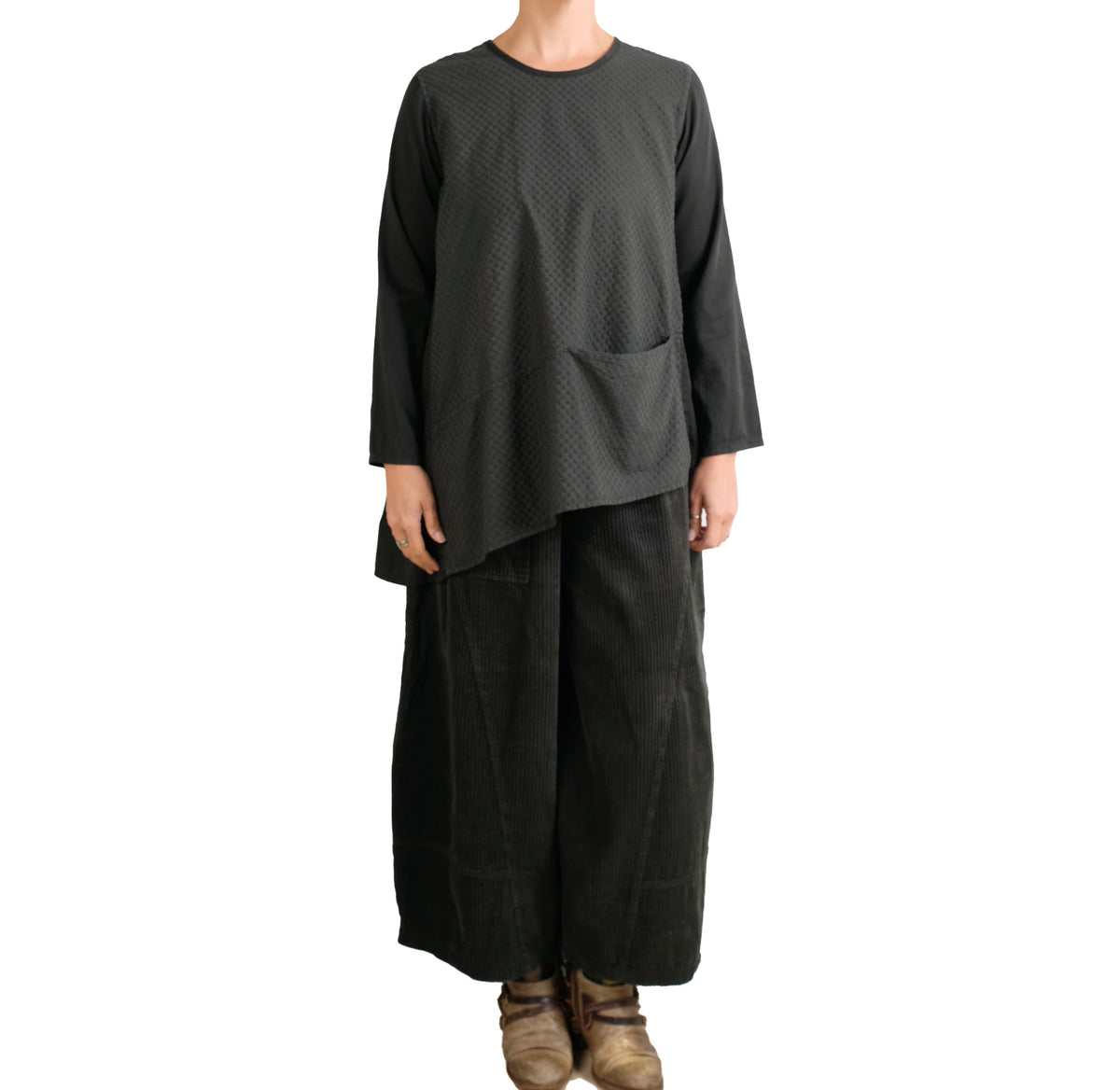 Bodil Tunic Top in Juniper