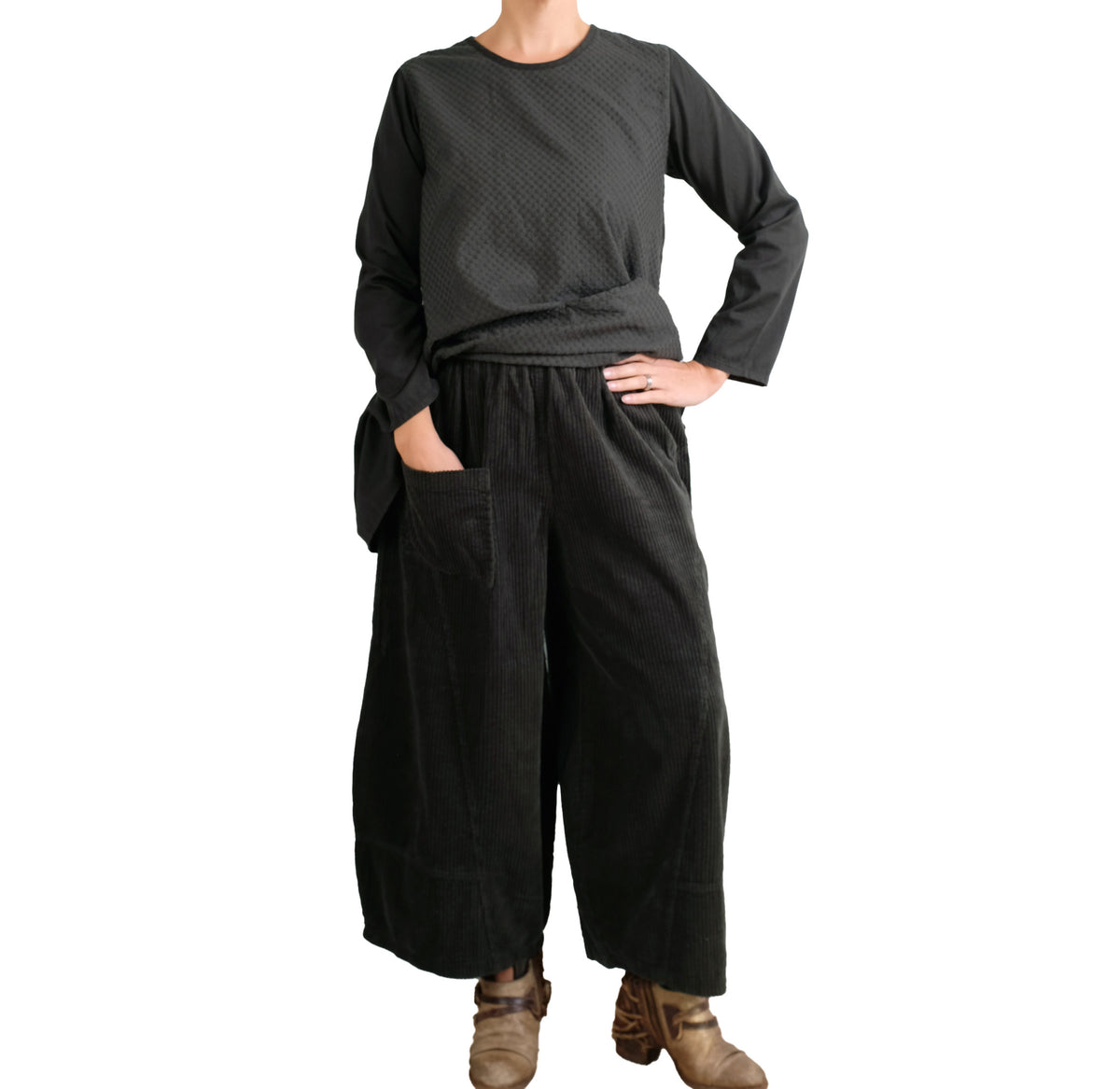 Bodil One Pocket Pant in Juniper
