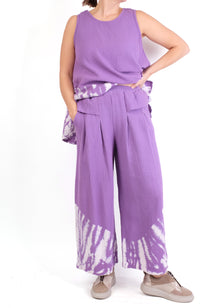  Dress To Kill Dip Dye Tab Pocket Pleated Pant