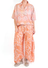 Dress To Kill Orange Sherbert Hi Lo Collar Pullover