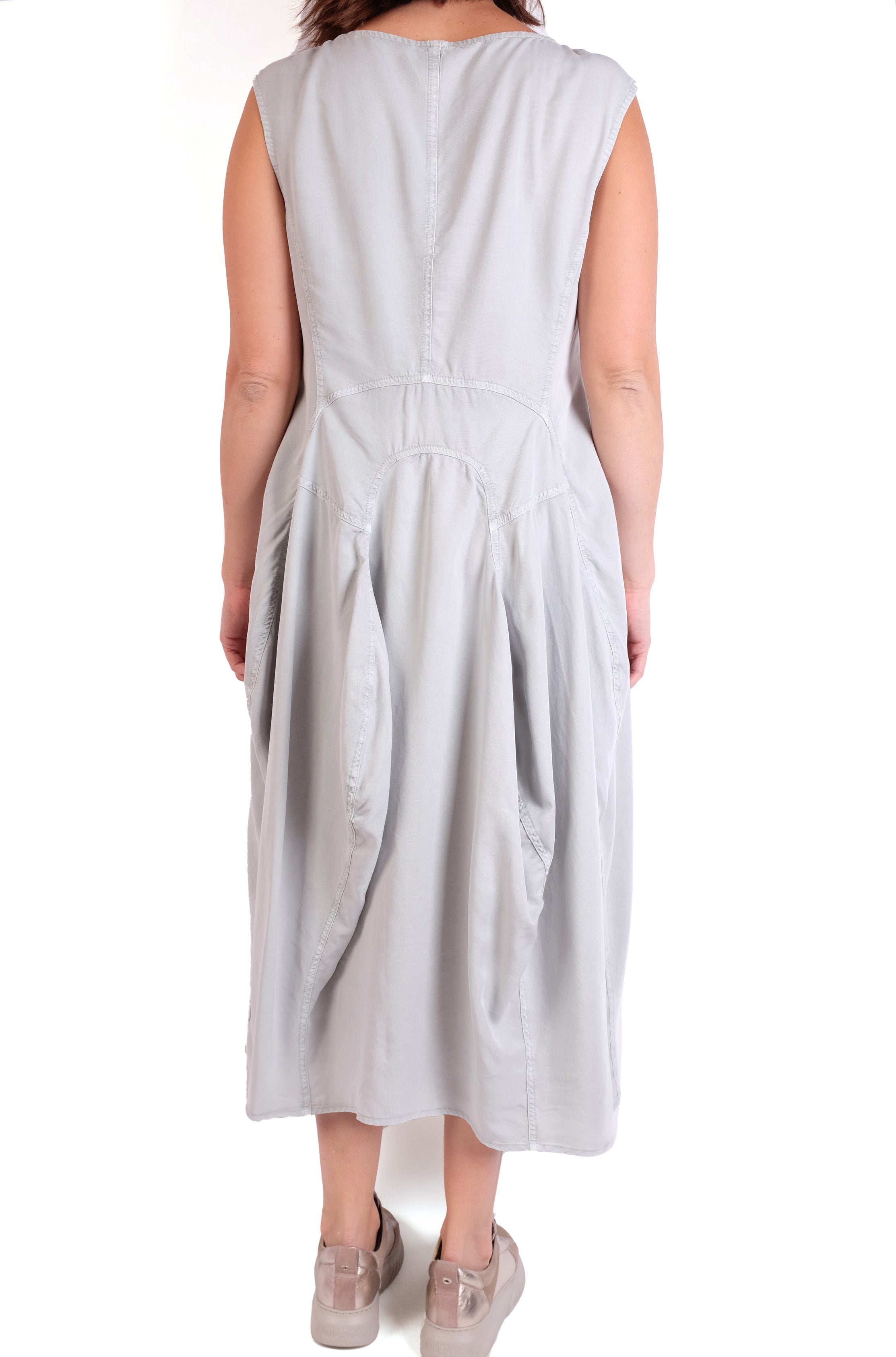 Rundholz Black Label Grey Pigment Sleeveless Dress