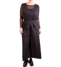 Loyko Rib Black Jumpsuit