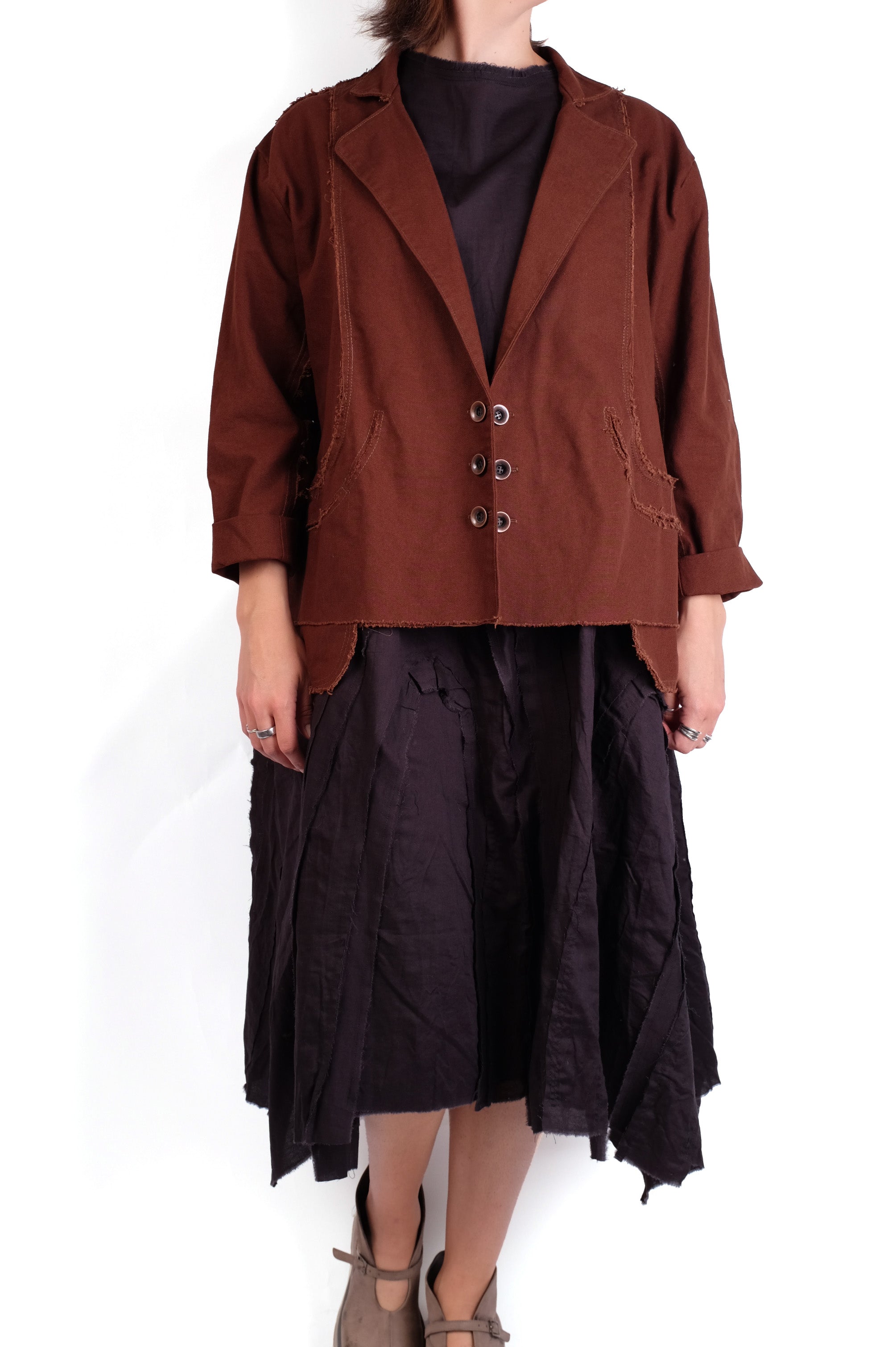 Loyko Jacket "G" in Terracotta