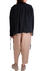Loyko Black Lightweight Cotton Jacket
