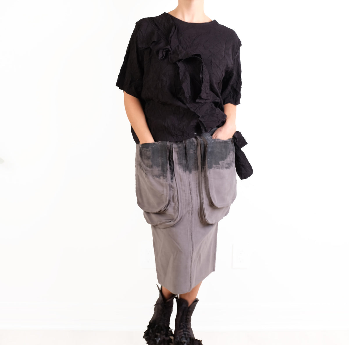 Loyko Raw Skirt