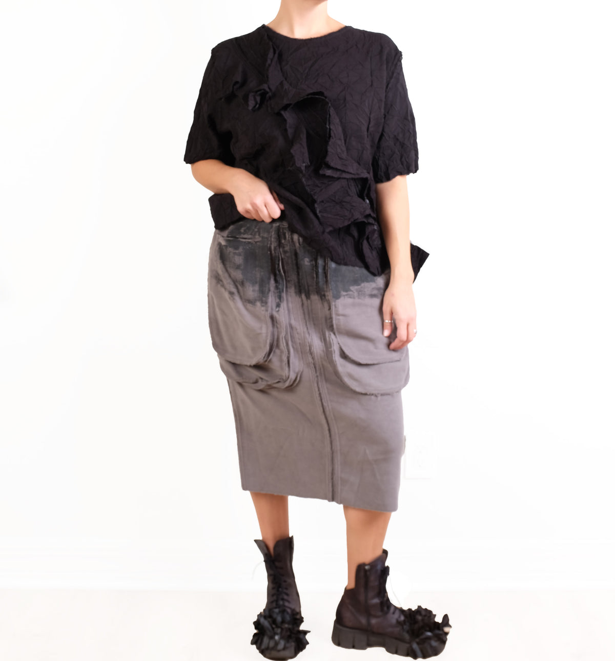 Loyko Raw Skirt