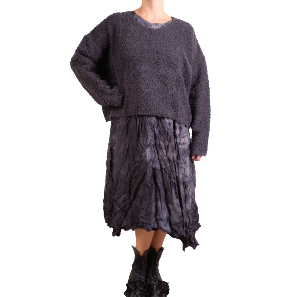 Privatsachen Menschon Fuzzy Pullover in Satt