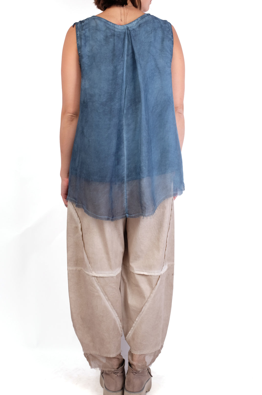 Sanctamuerte Barrel Hem Pant In Sand