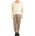 Privatsachen Menschon Fuzzy Pullover in Schnee