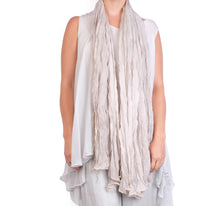  Baci Sheer Scarf in Ice