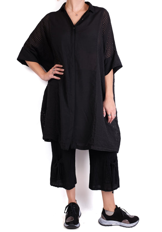 Cutloose Kimono Shirt Dress (Two Colors) in Parachute