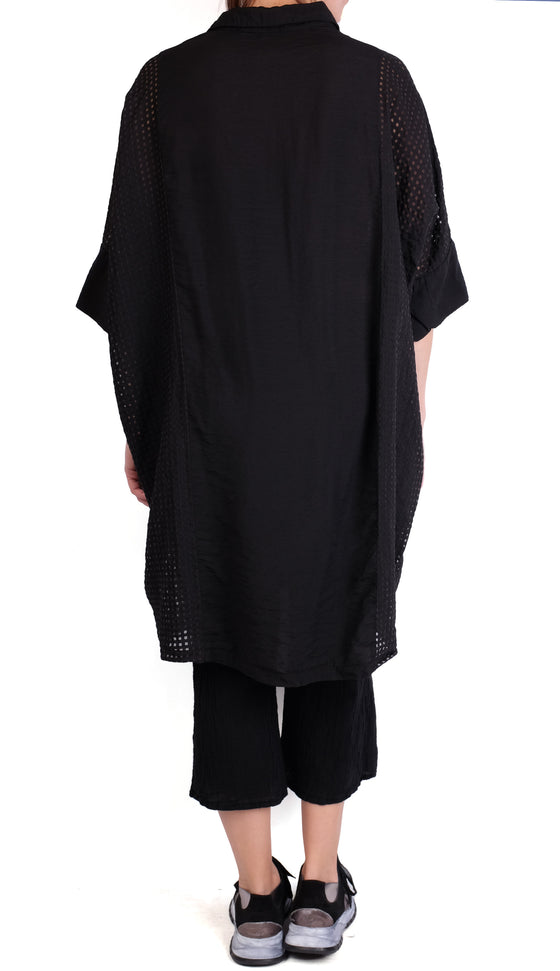 Cutloose Kimono Shirt Dress (Two Colors) in Parachute