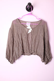  T2T LA Fixsun Brown Short Jacket Large