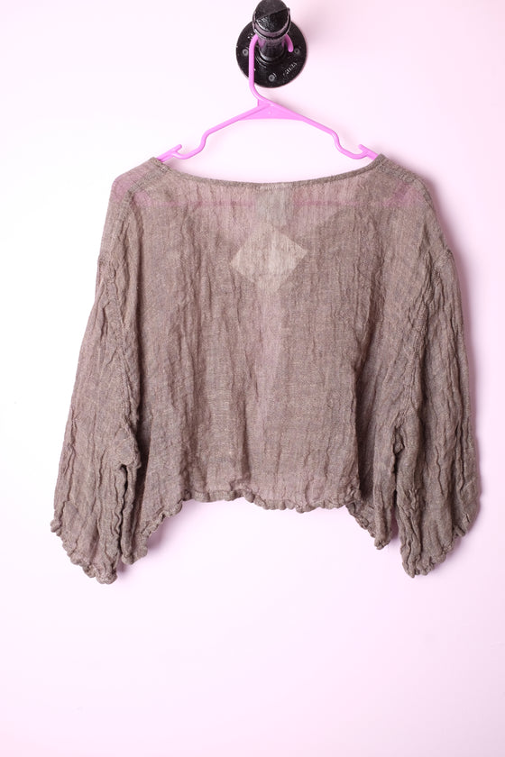 T2T LA Fixsun Brown Short Jacket Large