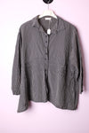T2T Krista Larson Black/Gray Smashed Shirt One Size