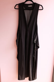 T2T Alembika Pinstripe Vest Size Small
