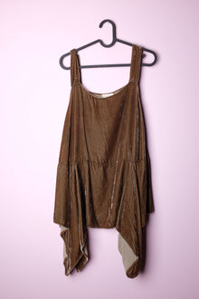  T2T Krista Larson Olive Velvet Top One Size