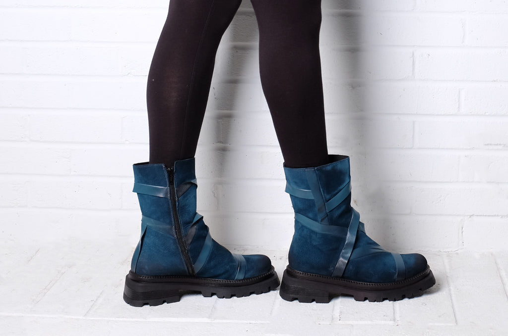Papucei Gamma Boot In Blue