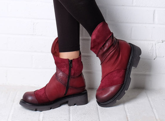 Papucei Boop Boot in Bordo