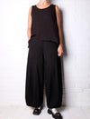 Rundholz Black Label Black Check Wide Leg Pants