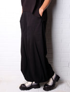 Rundholz Black Label Black Check Wide Leg Pants